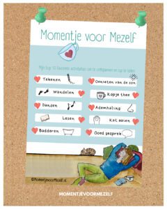 voorbeeld ingevuld top 10 lijstje momentjes voor mezelf